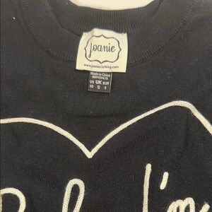 Joanie Black Women's Crew Neck Sweater